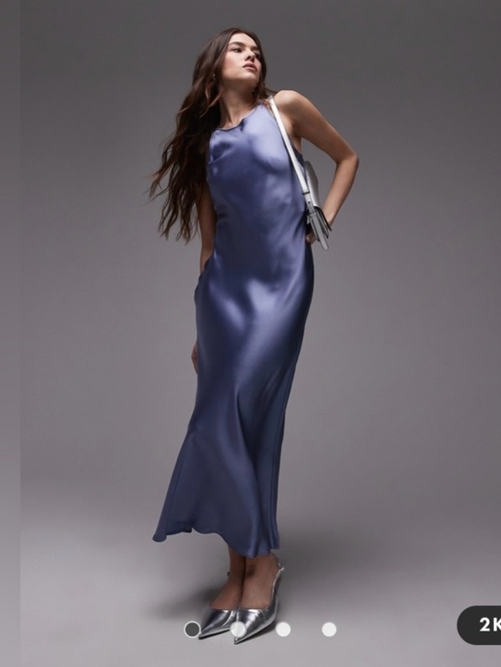 & Other Stories Dresses & Skirts - & Other Stories sleeveless satin midi dress